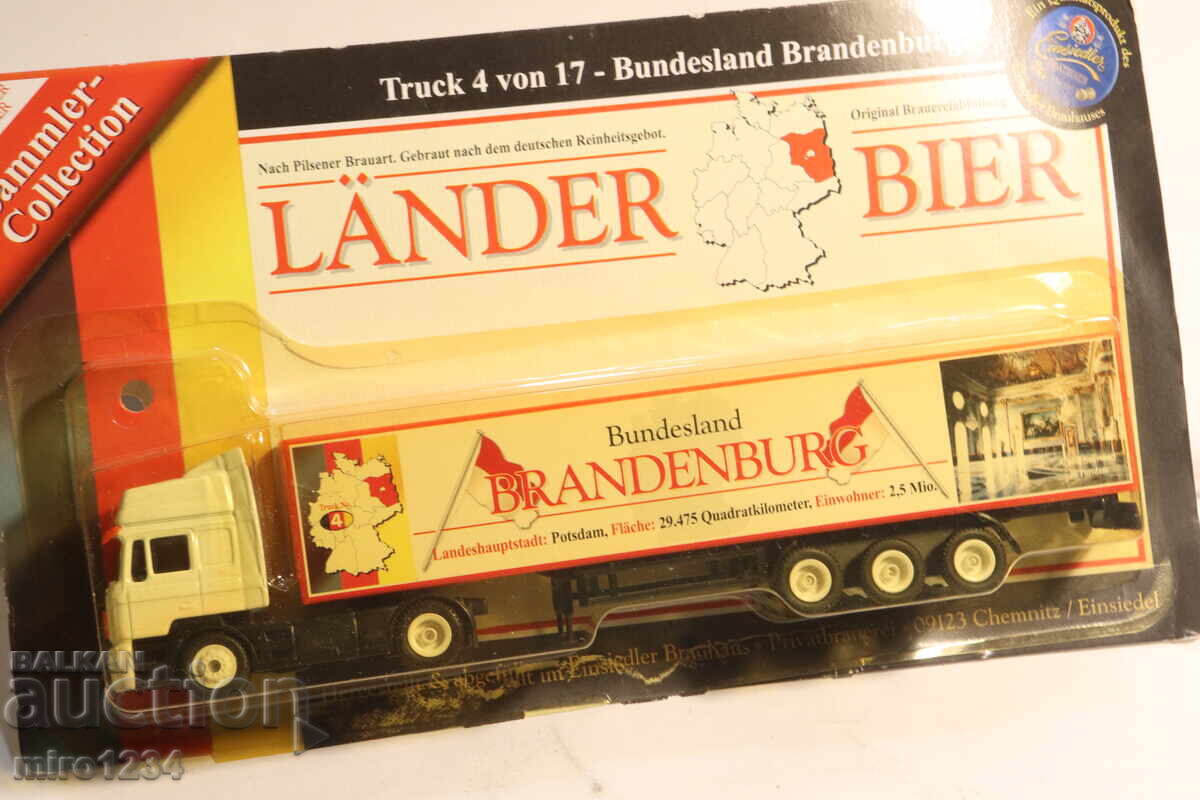 H0 1/87 MAN CAMION REMORCHER COLIȚĂ MODEL - 5