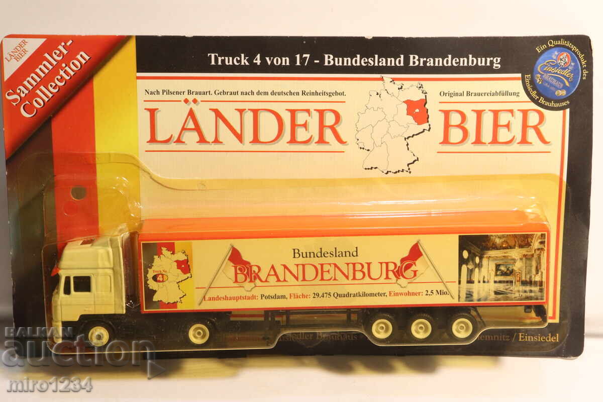 H0 1/87 MAN CAMION REMORCHER COLIȚĂ MODEL