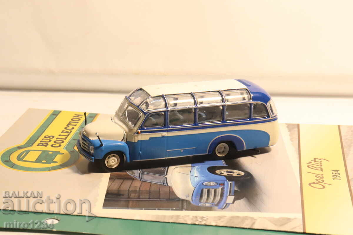 1/72   ОПЕЛ OPEL   АВТОБУС  КОЛИЧКА  ИГРАЧКА   МОДЕЛ с цена € 0.01 | 0.02 лв.