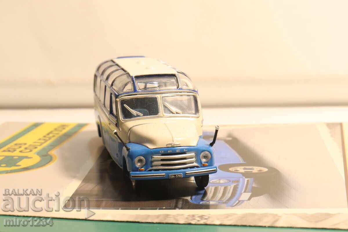 Аукцион 1/72   ОПЕЛ OPEL   АВТОБУС  КОЛИЧКА  ИГРАЧКА   МОДЕЛ