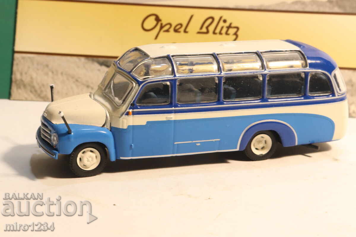 1/72   ОПЕЛ OPEL   АВТОБУС  КОЛИЧКА  ИГРАЧКА   МОДЕЛ - 7