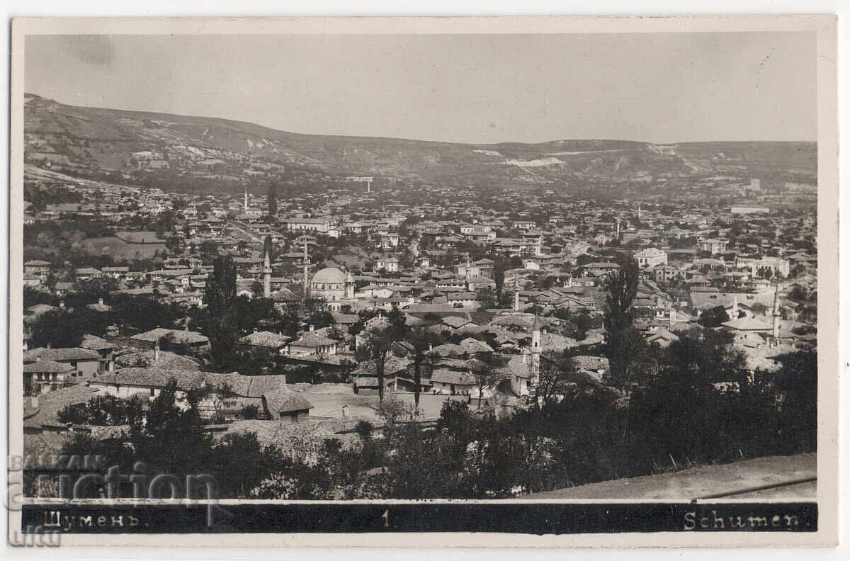 Bulgaria, Vedere din Shumen, 1929, călătorită