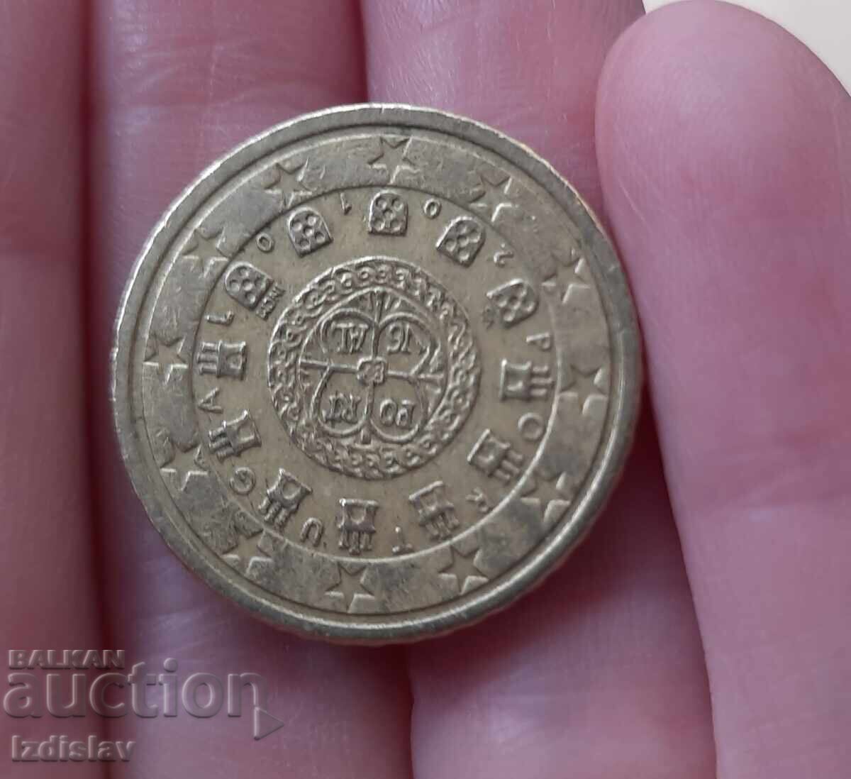 50 λεπτά του ευρώ από το 2010 Πορτογαλία 50 λεπτά του ευρώ από το 2010 Πορτογαλία