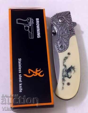 Δημοπρασία Πτυσσόμενο μαχαίρι BROWNING - ΕΛΕΝ