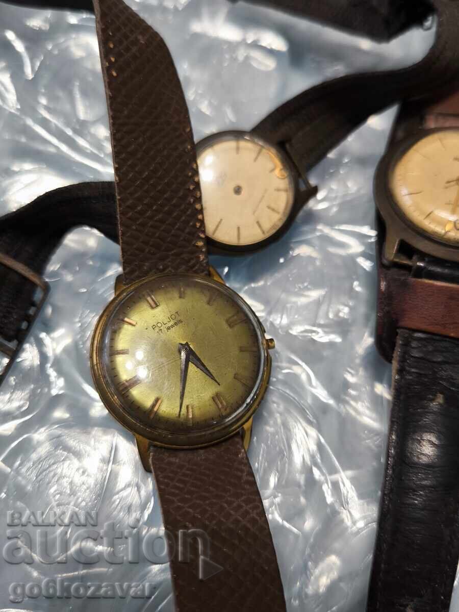 Lot ceasuri, vechi, ramă galbenă, piese, ! De la 0,01€ cu preț € 5.80 | 11.34 BGN