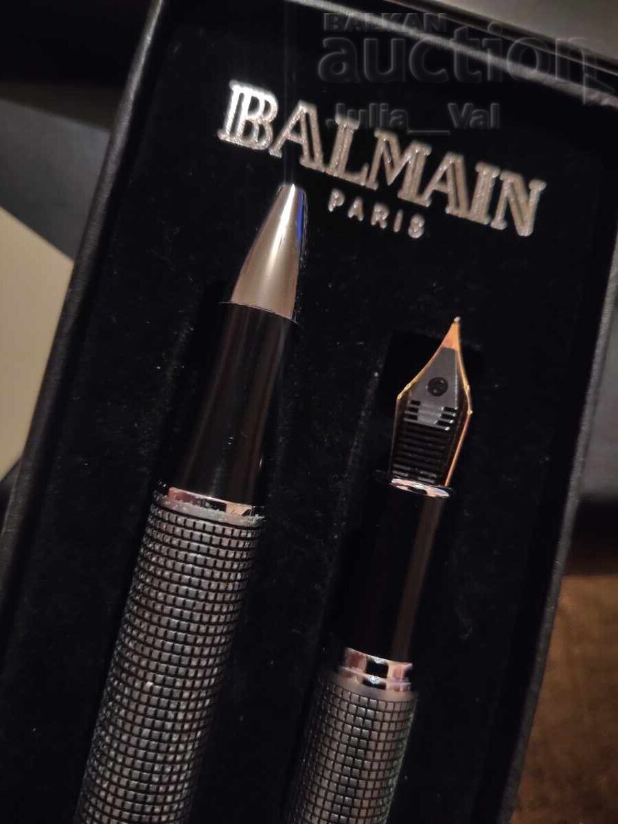 Licitație Pix și stilou Balmain Paris BZC noi-nouțe de la 1 cent