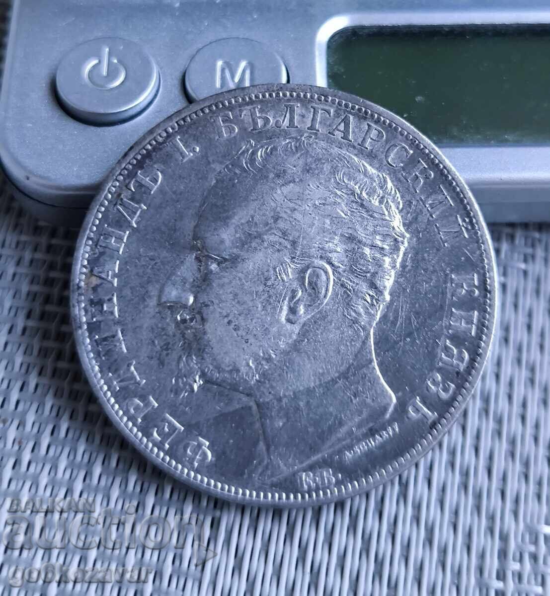 Bulgaria 5 leva 1894 Argint! De la 0,01€ cu preț € 61.00 | 119.31 BGN