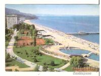 Card Bulgaria Varna Nisipuri de aur Vedere generală 1*