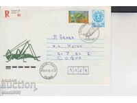 First Day Mailing Envelope INSECTS