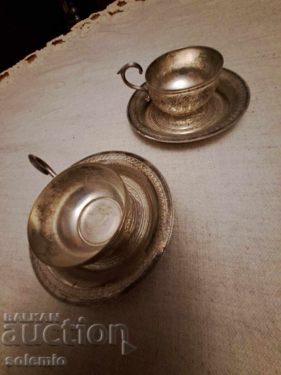 Serviciu cafea argintie cu preț € 430.00 | 841.01 BGN