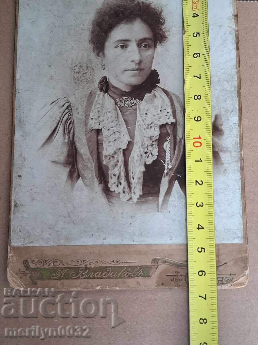 Стар портрет фотография снимка Ц-во България - 5