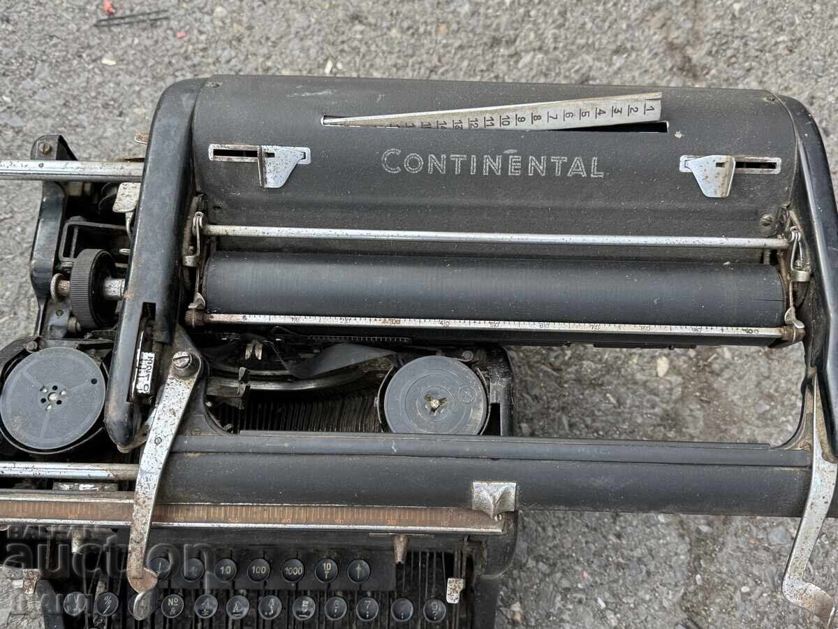 Continental παλιά γραφομηχανή με τιμή € 10.35 | 20.24 BGN