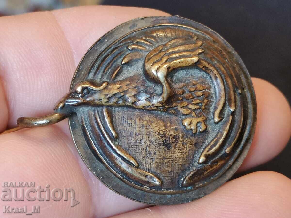 Buton pentru mantie de ofițer regal