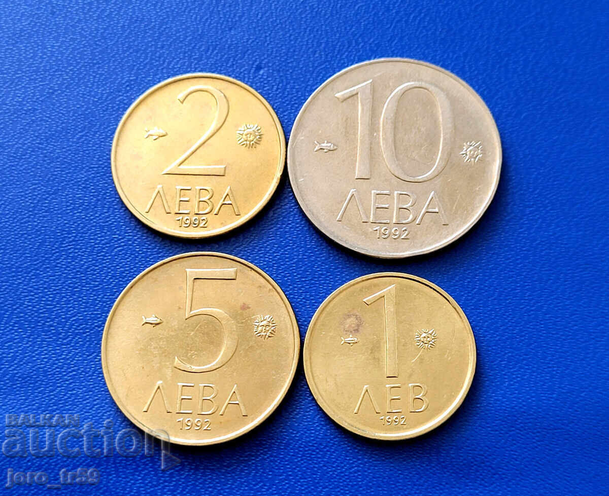 παρτίδα 1,2,5 και 10 BGN 1992 - 4