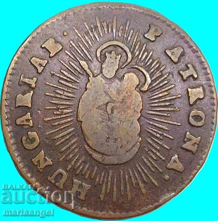 Доставка на Унгария 1 денар 1763 Австрия Мария Терезия Австрия RARE!