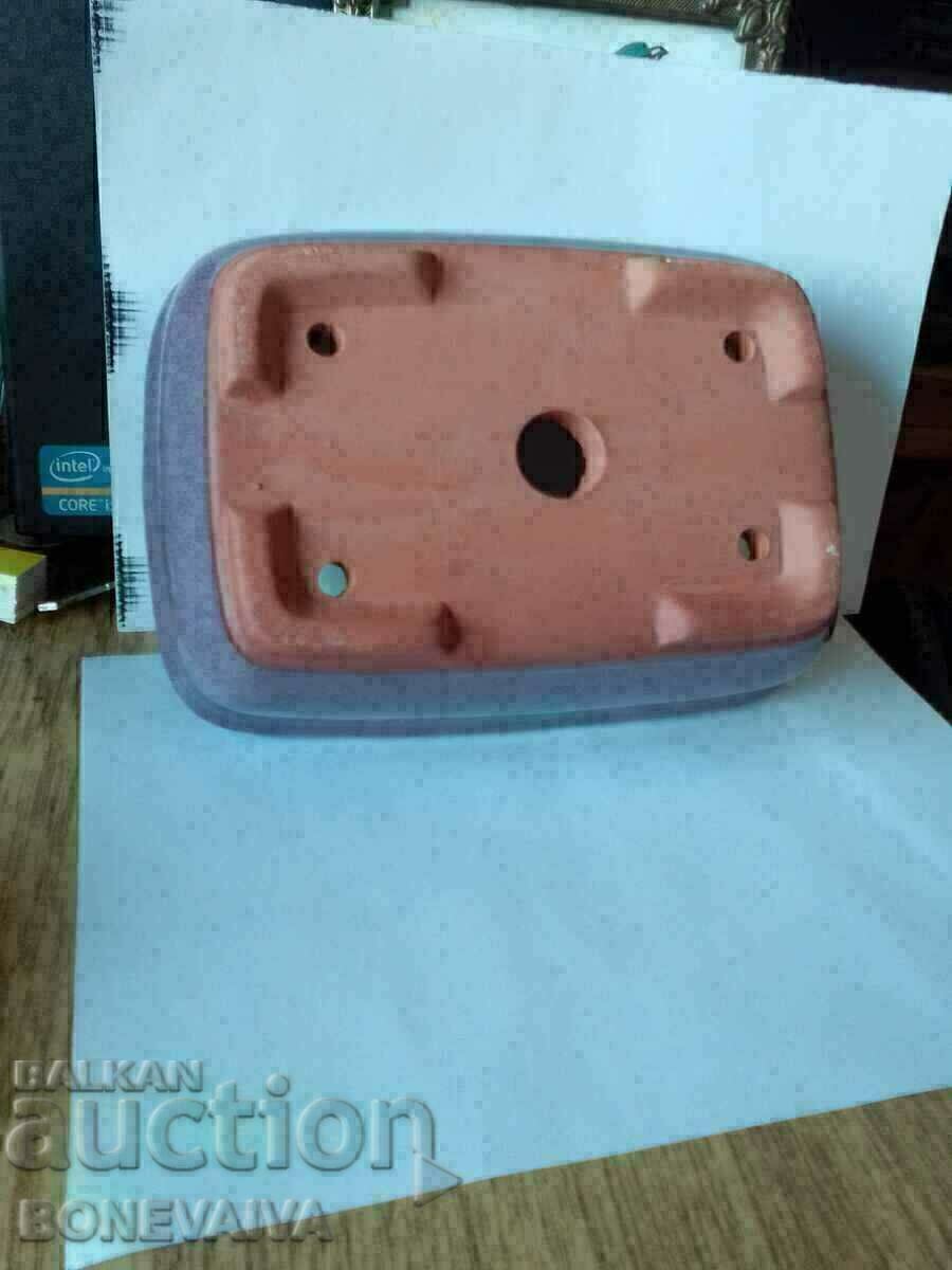 container pot for cactus succulent bonsai ceramic glaze with price € 12.78 | 25.00 BGN
