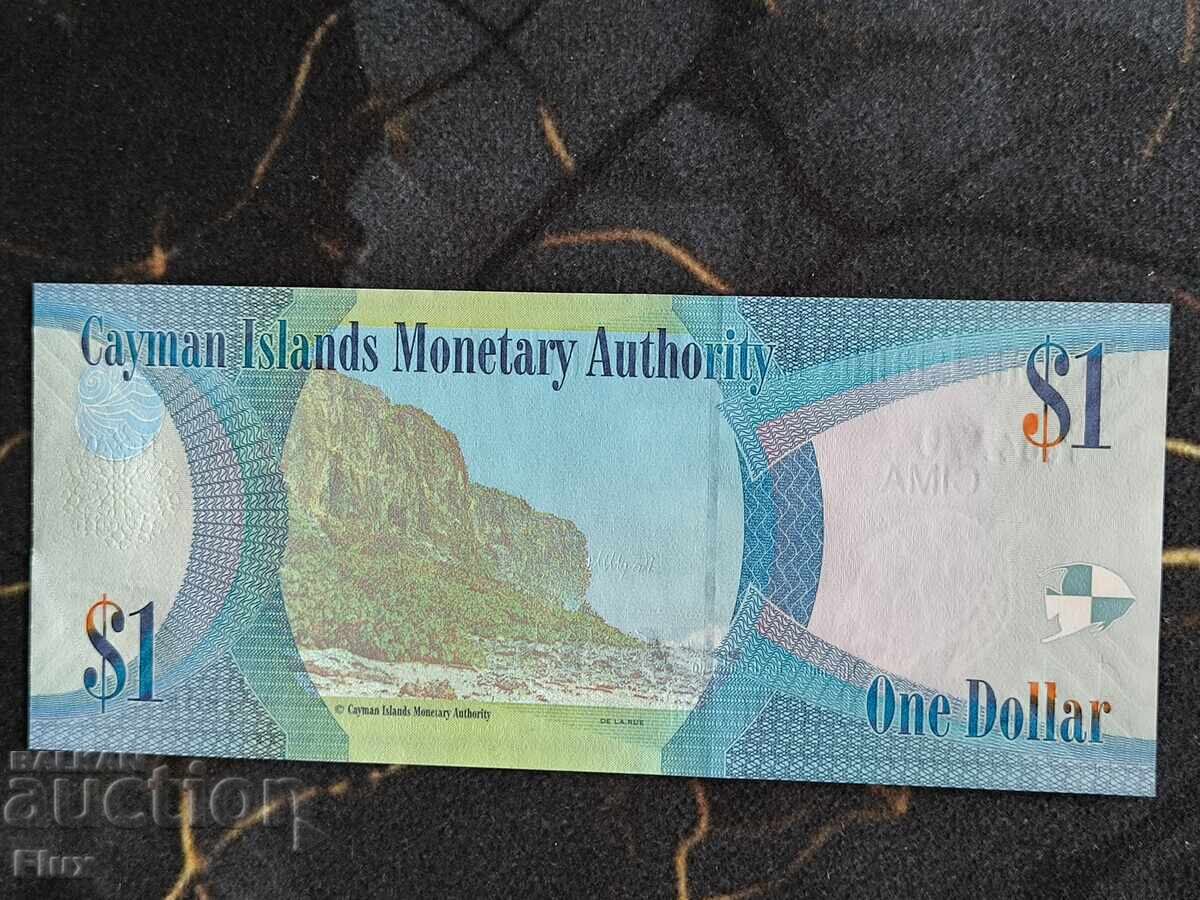Bancnotă - Insulele Cayman - 1 dolar UNC | 2018 cu preț € 6.15 | 12.03 BGN