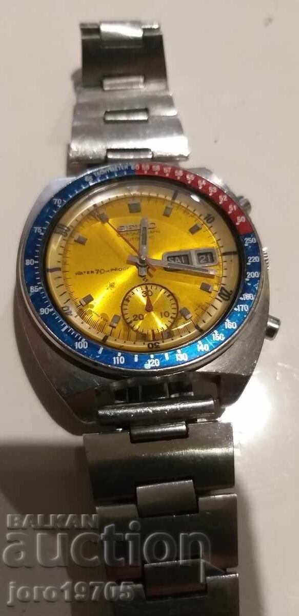Δημοπρασία Ανδρικό ρολόι ,,SEIKO HRONOGRAPH ,,αυτόματο
