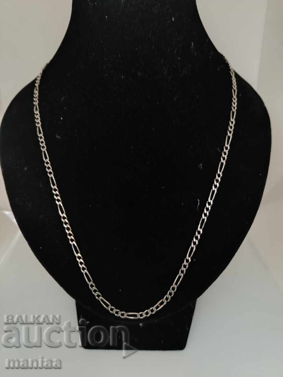 Красив сребърен синджир Картие проба 025