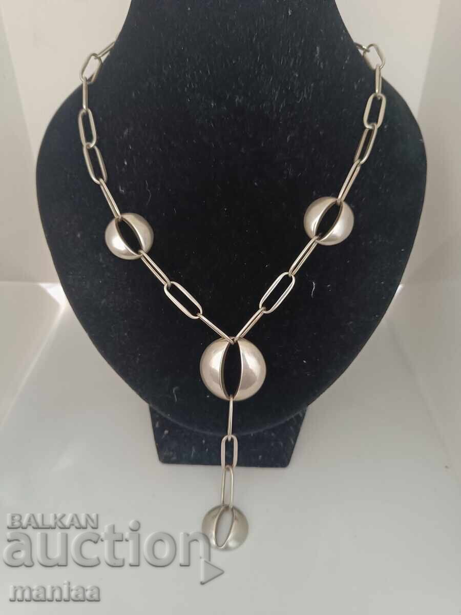 Масивен сребърен синджир проба  925