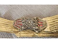 Autentic curea cu aurire