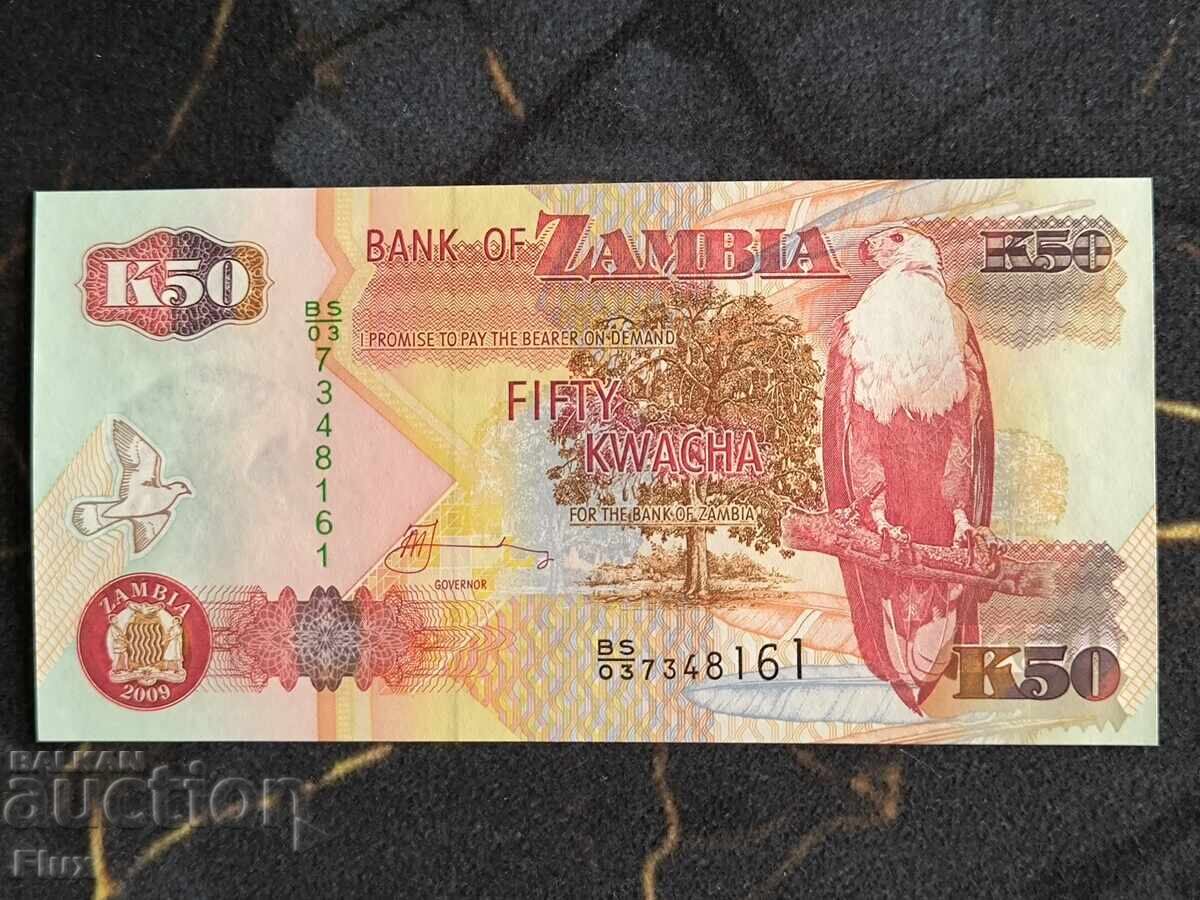 Τραπεζογραμμάτιο - Ζάμπια - 50 kwacha UNC | 2009 Τραπεζογραμμάτιο - Ζάμπια - 50 kwacha UNC | 2009