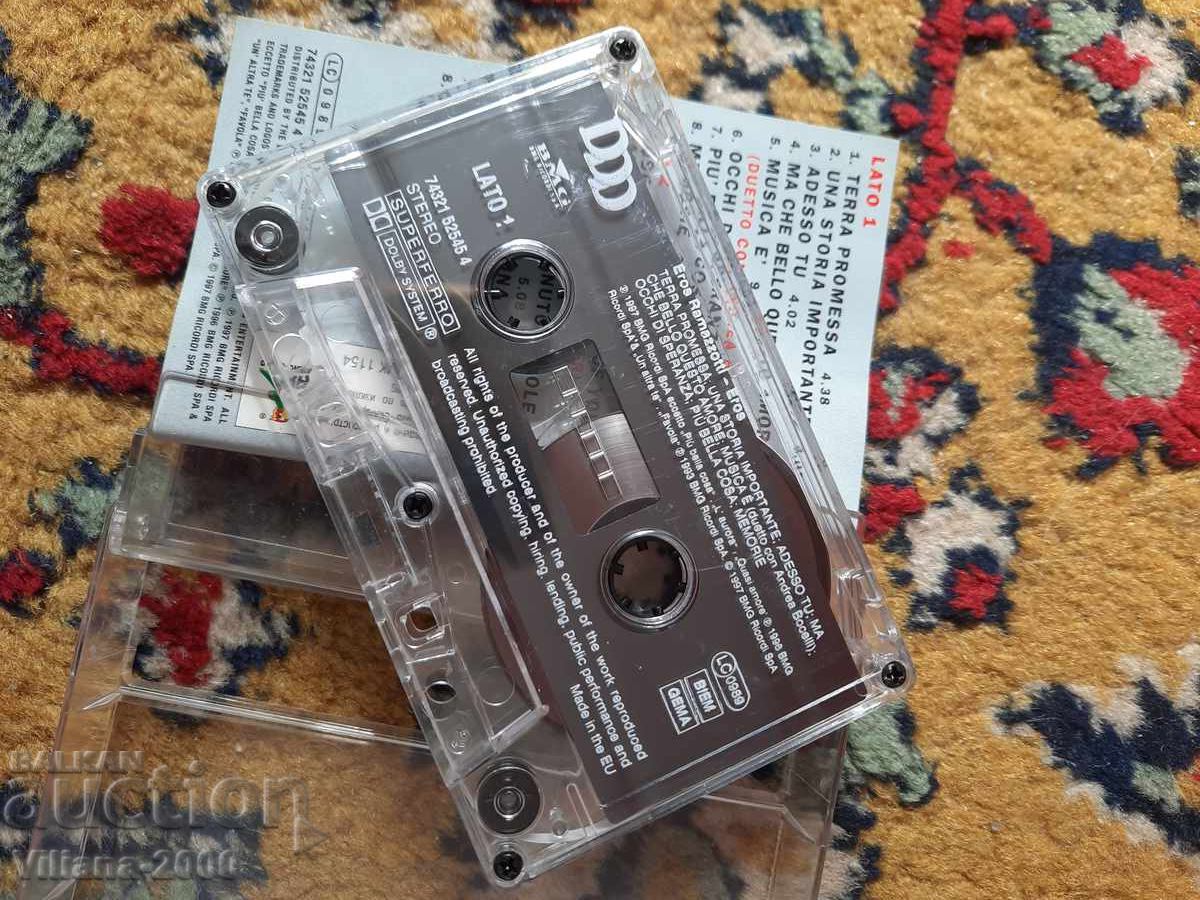 Аукцион Аудио Касета. EROS RAMAZZOTTI.