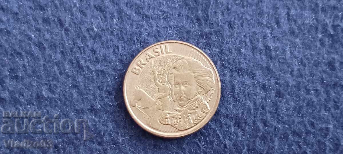 Бразилия 10 сентавос 2005 с цена € 0.09 | 0.18 лв.