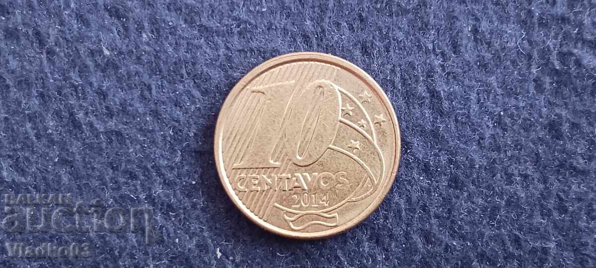 Βραζιλία 10 σεντάβος 2014 Βραζιλία 10 σεντάβος 2014
