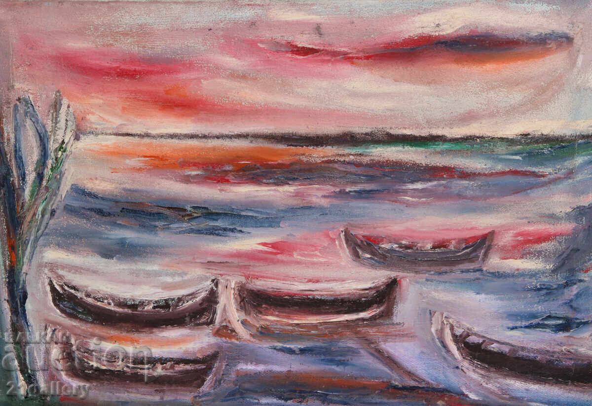 Валентин Раденовски Маслени бои пейзаж