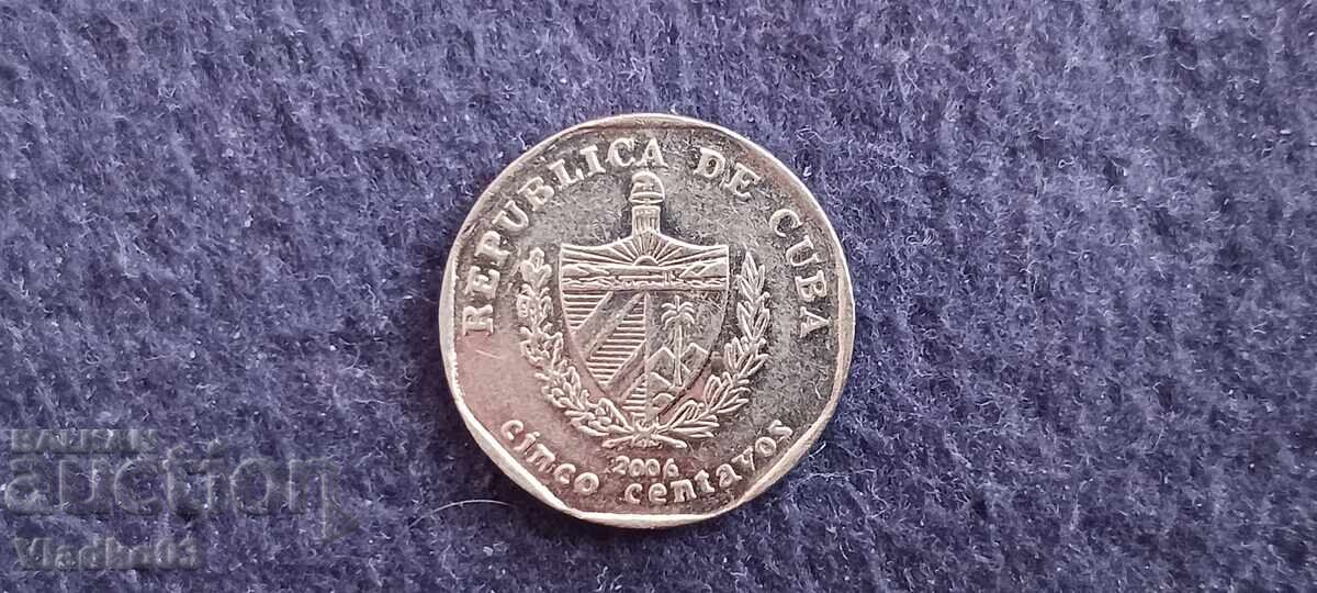 Куба 5 сентавос 2006 с цена € 0.18 | 0.35 лв. Куба 5 сентавос 2006 с цена € 0.18 | 0.35 лв.
