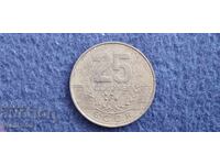 Коста Рика 25 колона 2005