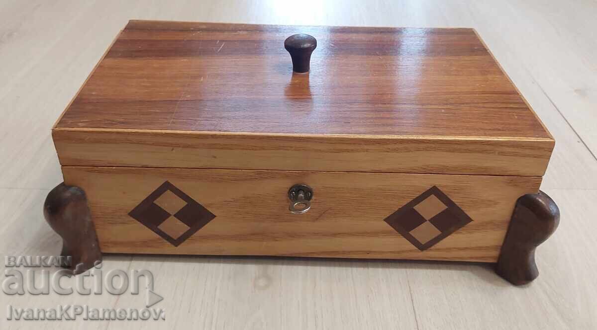 Wooden box with key for connoisseurs with price € 18.00 | 35.20 BGN