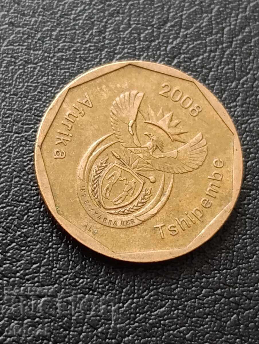 50 σεντς Νότια Αφρική 2008 με τιμή € 0.01 | 0.02 BGN