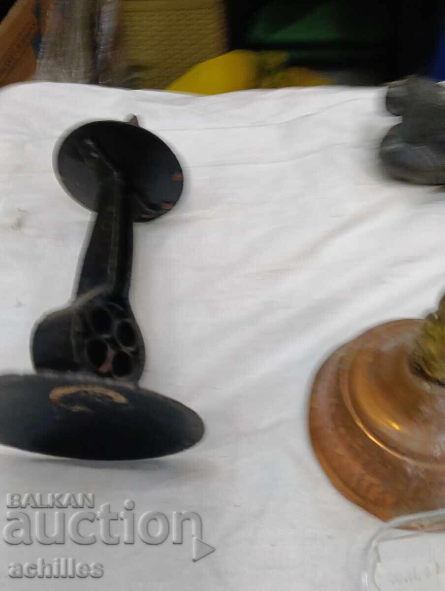 Аукцион Свещник ковано желязо