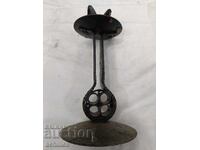Candlestick wrought iron