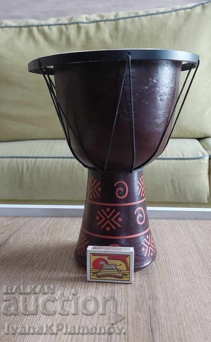 Африкански барабан декорация сувенир за ценители - 6