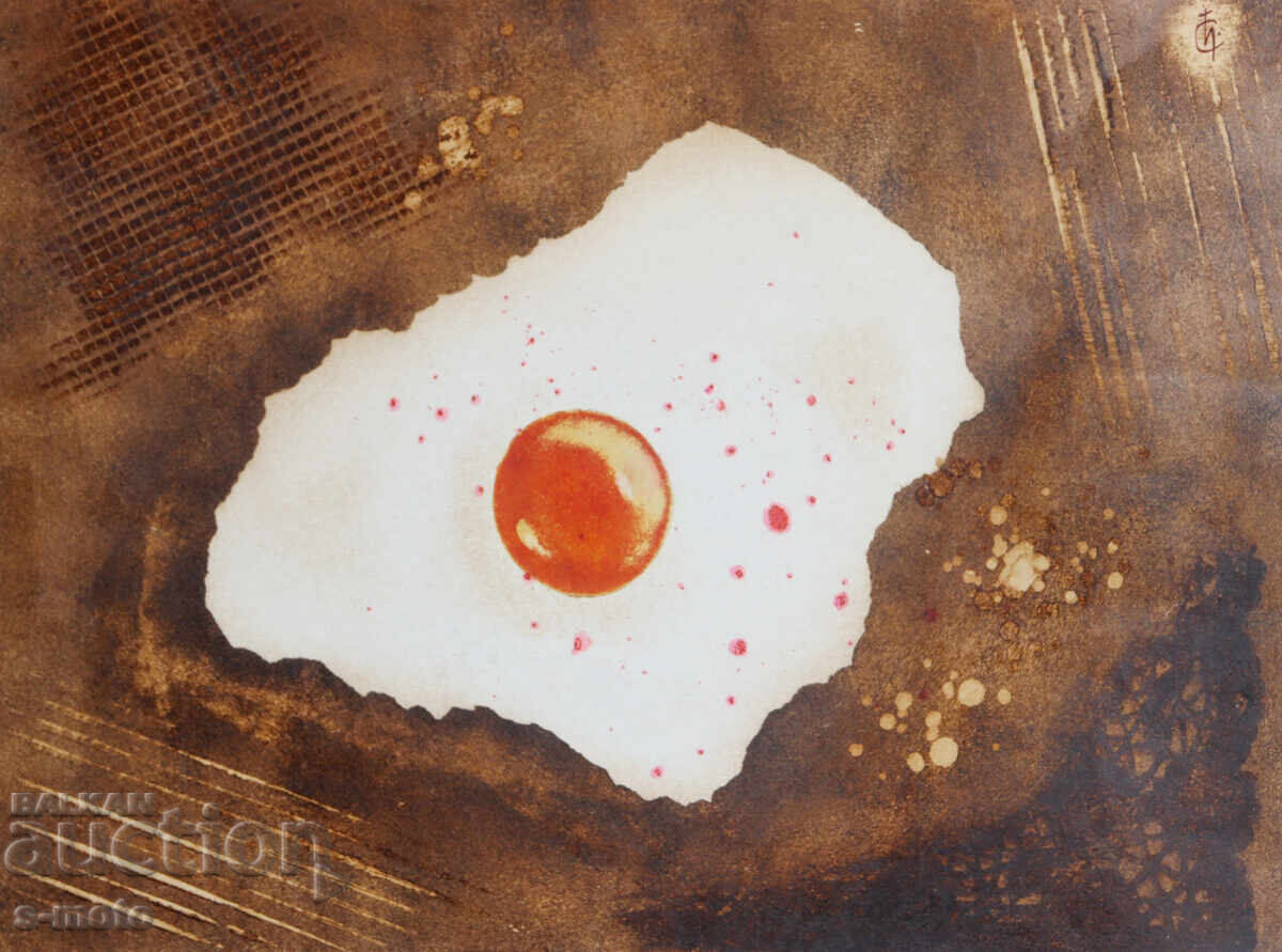 Khristo Kotsev kartina smeseni tekhniki - 5