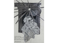 Pictură Petar Rașkov tuș / tempera