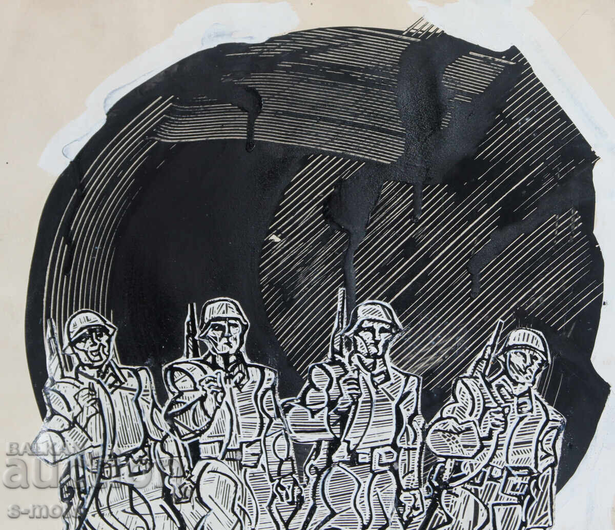 Livrarea Pictură Petar Rașkov tuș / tempera