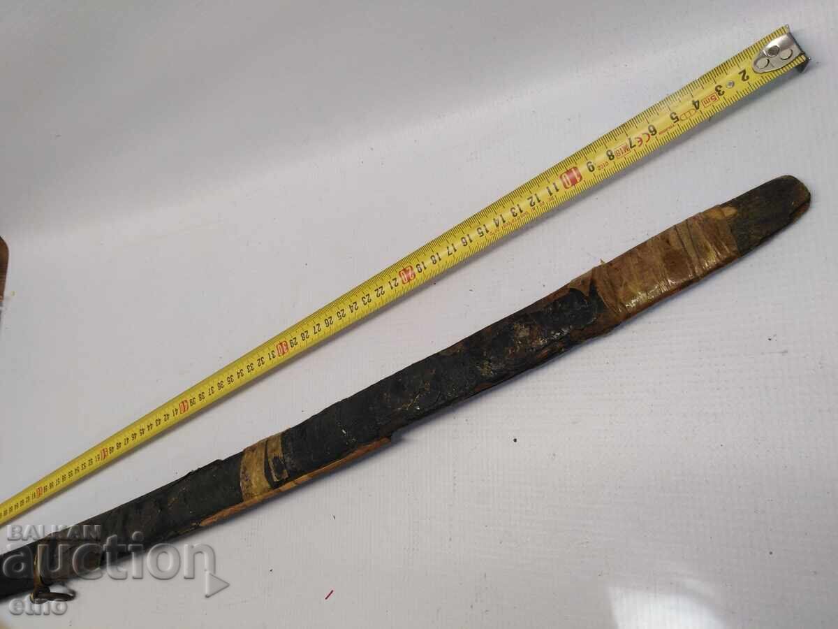 AVTENTICHNO KANE ZA RUSKA ARTILERIĬSKA SHASHKA OBR.1884 G., SABYA, NOZH - 5