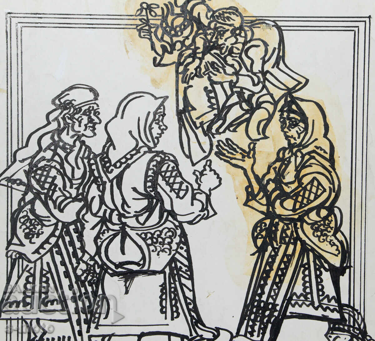 Petŭr Rashkov kartina tush ilyustratsiya - 5 Petŭr Rashkov kartina tush ilyustratsiya - 5