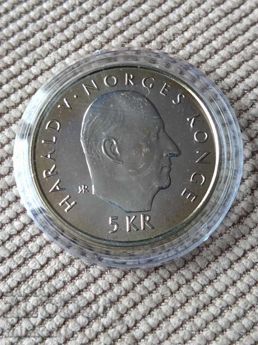 5 coroane 1995, Norvegia cu preț € 3.00 | 5.87 BGN