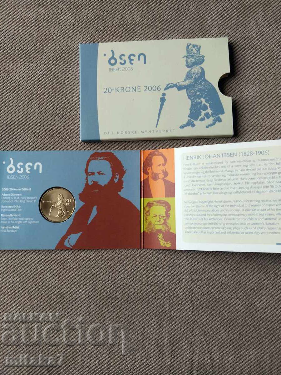 Δημοπρασία 20 κορώνες 2006 έτος, Νορβηγία