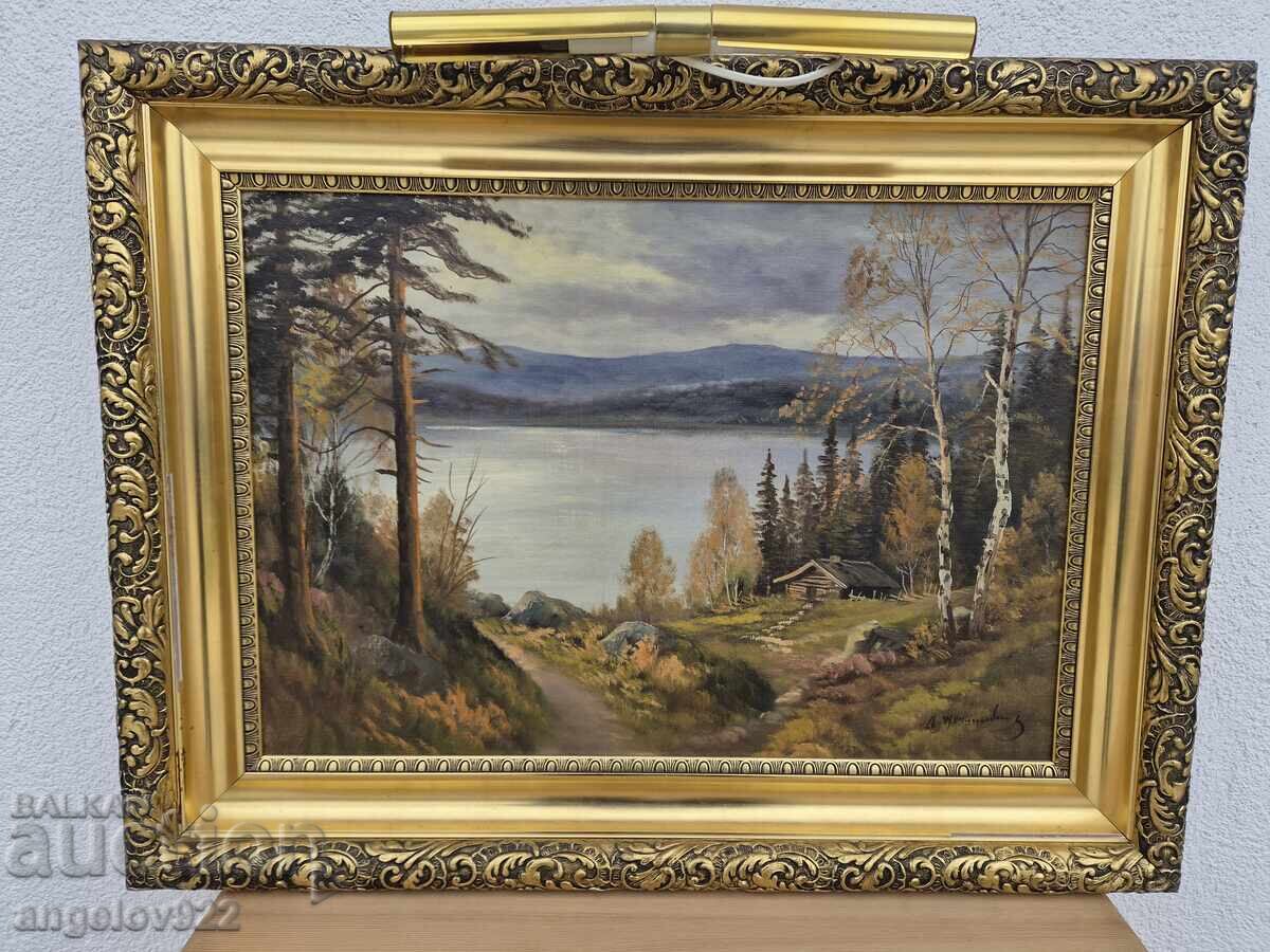 Licitație Pictura in ulei originala pe panza!!!