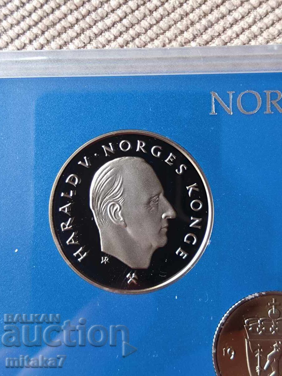 Set de monede, Norvegia, 1992 - 5 Set de monede, Norvegia, 1992 - 5