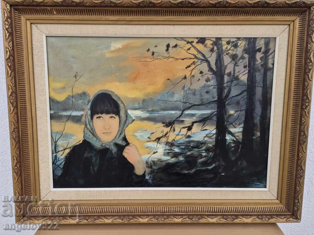 Аукцион Авторска картина с маслени бои върху платно!!!