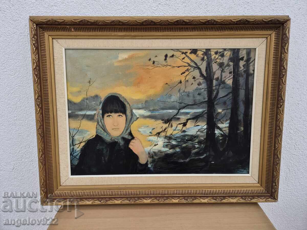 Авторска картина с маслени бои върху платно!!!