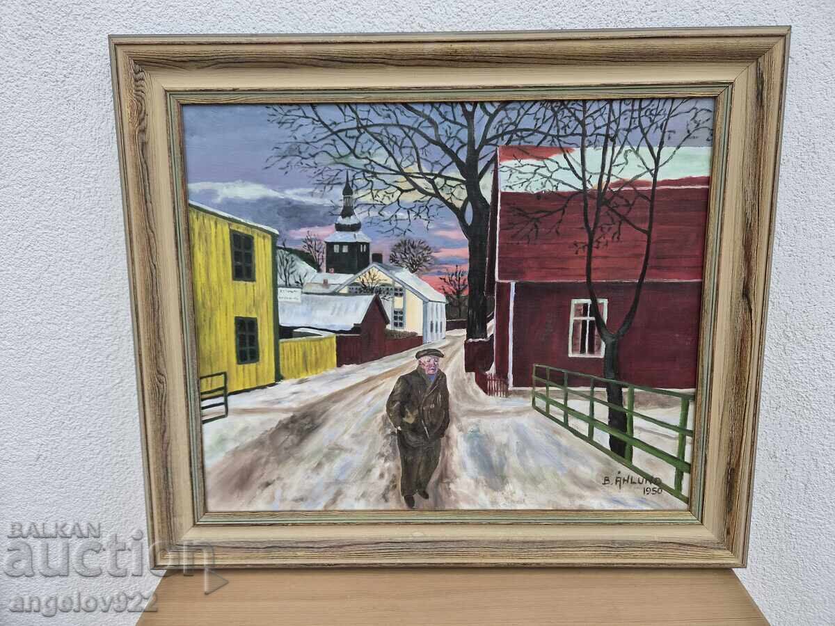 Licitație Pictura in ulei originala pe panza!!!