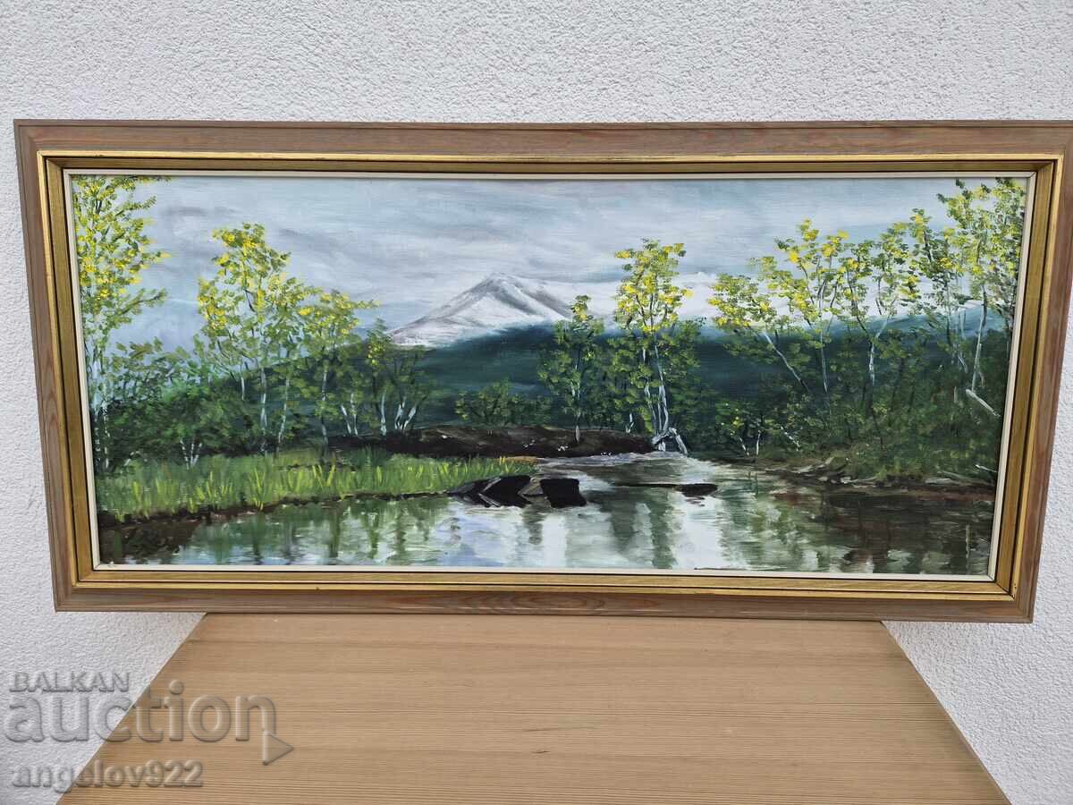 Παράδοση Πρωτότυπη ελαιογραφία σε καμβά!!!